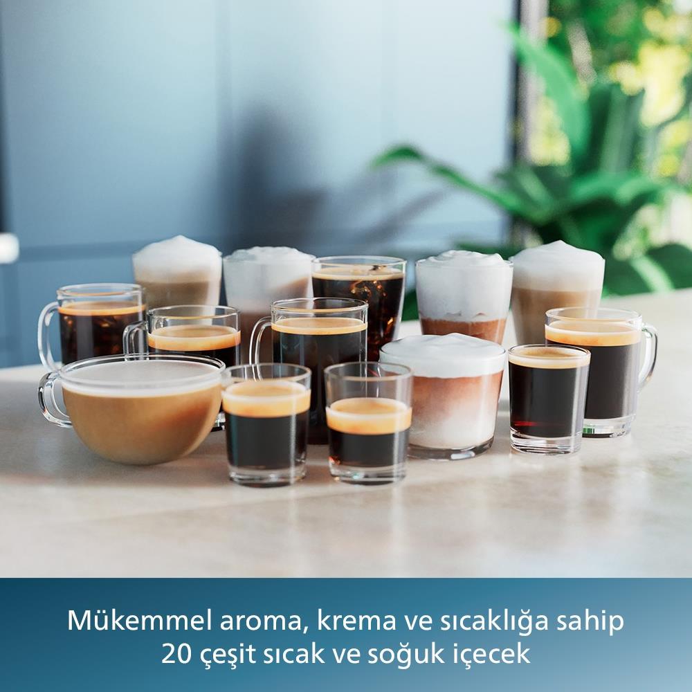 Philips LatteGo EP5547/90 Espresso Makinesi diğer görünüm